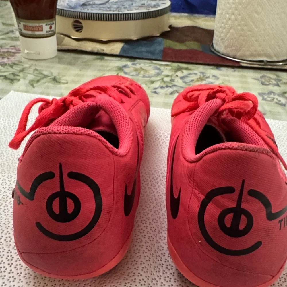 Vibrant Pink Athletic Shoes - Picture 5 of 6